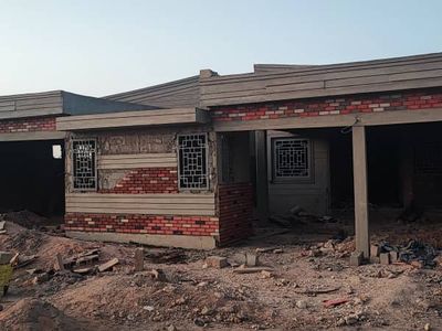 Chantier de villa en gros œuvre